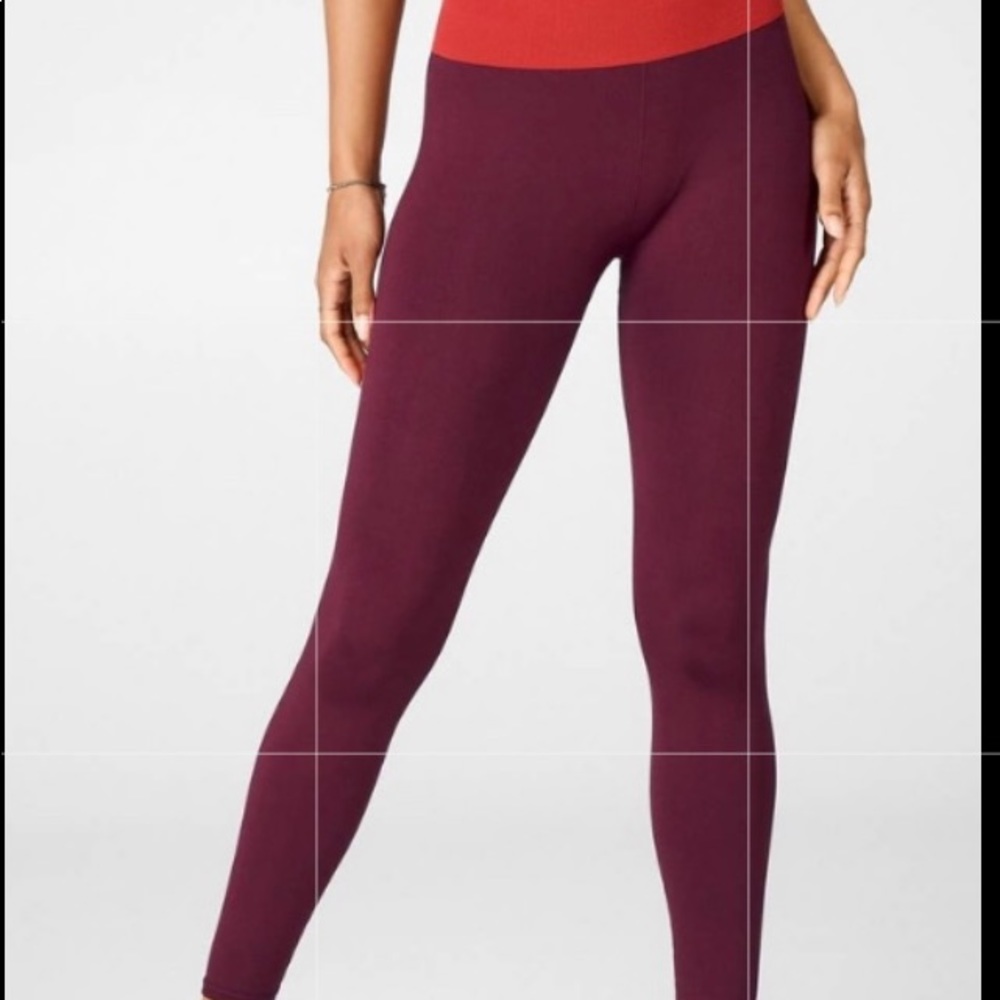 Fabletics High-Waisted Seamless Stripe Leggings